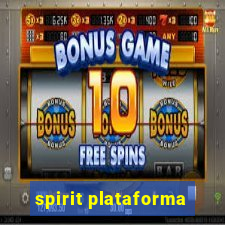 spirit plataforma